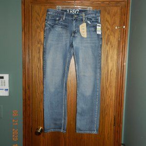 NWT Men's 1897 Straight Fit Jeans